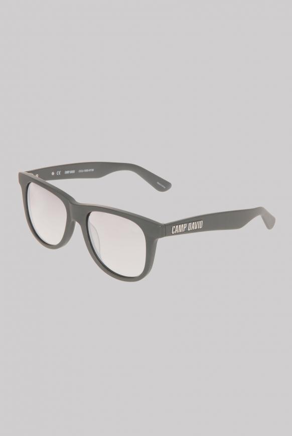 Sonnenbrille mit Vollrandfassung grey