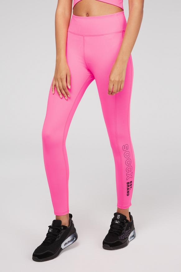 Sport-Leggings mit Print Artwork