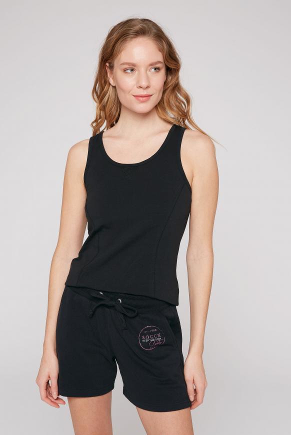 Sport Tanktop mit Mesh-Einsatz