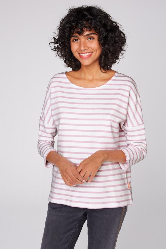 Streifenshirt mit 3/4-Arm