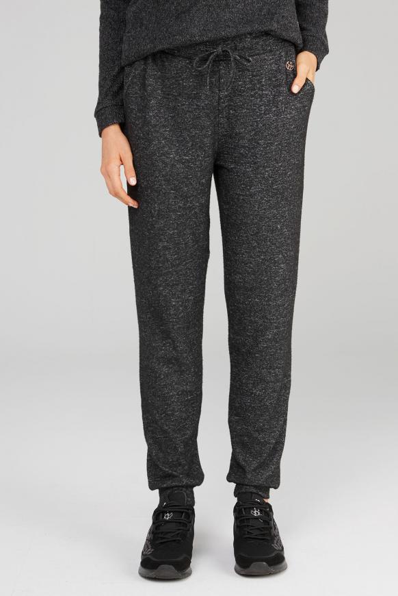 Strickhose im Jogger-Stil