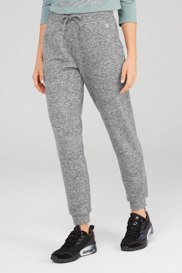 Strickhose im Jogger-Stil