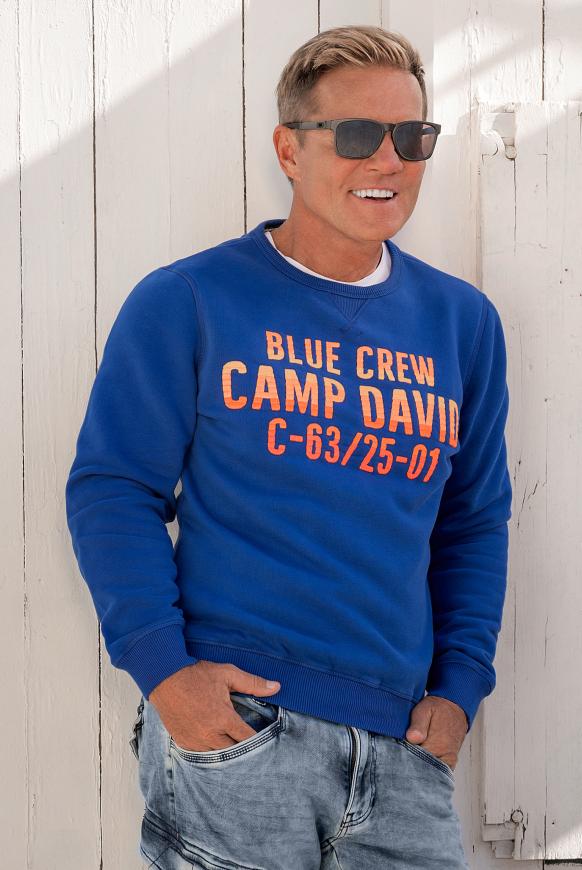 Sweater mit exklusiver Logo-Stickerei