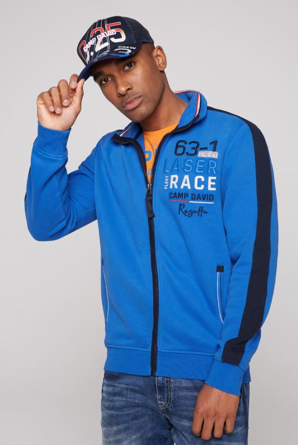 Sweatjacke mit Rücken-Artwork