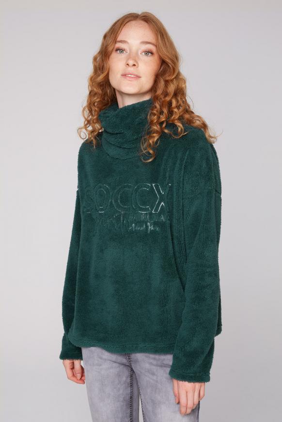 Sweatshirt aus Sherpa-Fleece