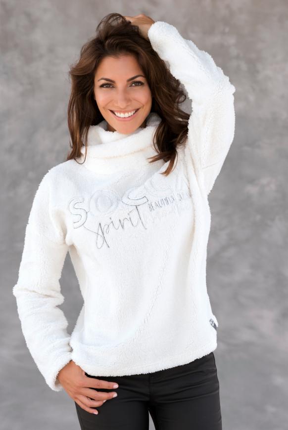 Sweatshirt aus Sherpa-Fleece