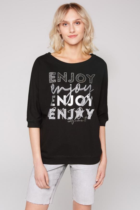Sweatshirt Kurzarm mit Artwork