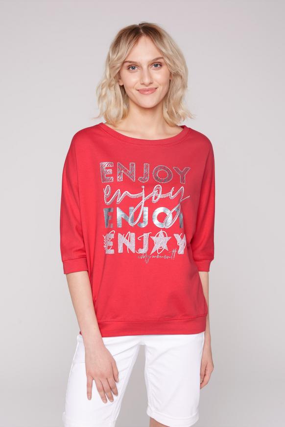 Sweatshirt Kurzarm mit Artwork