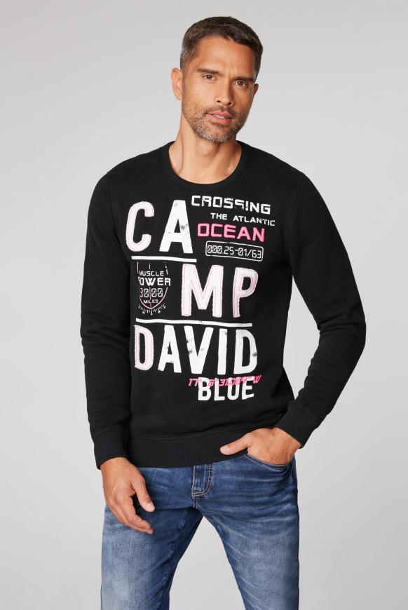Sweatshirt mit Logo-Design