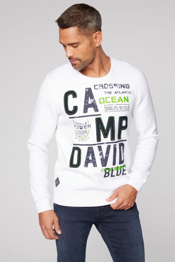 Sweatshirt mit Logo-Design