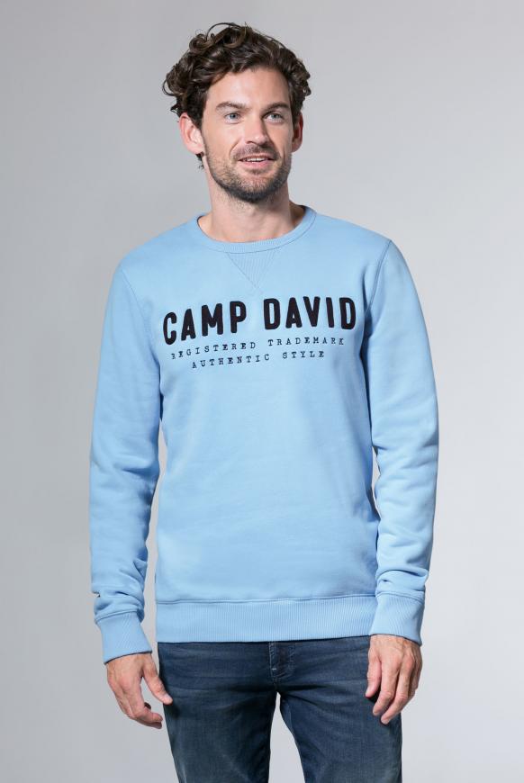Sweatshirt mit Logo-Stickerei