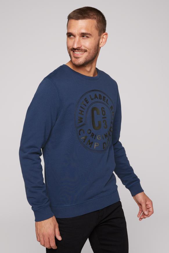 Sweatshirt mit Rubber Artwork midnight sky