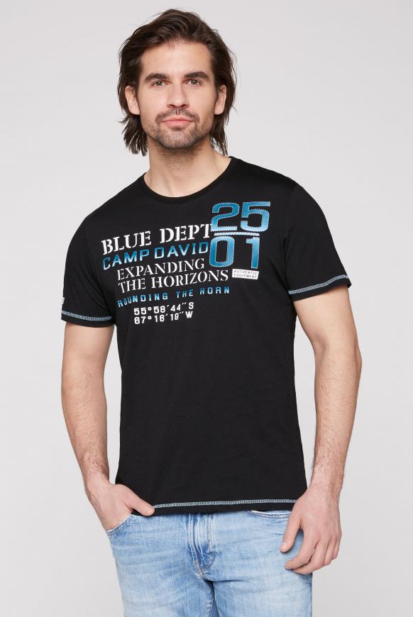 T-Shirt mit Gradient Prints