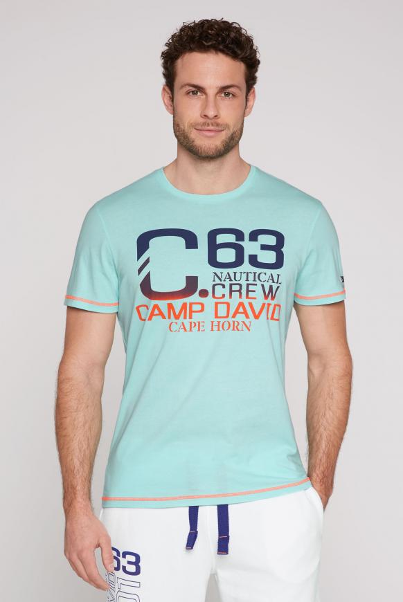 T-Shirt mit Gradient Prints