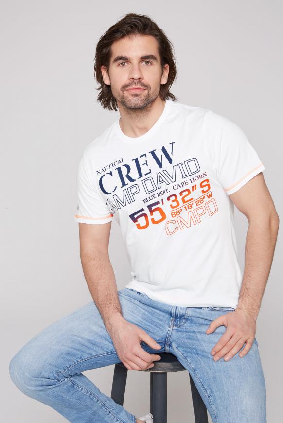 T-Shirt mit Gradient Prints