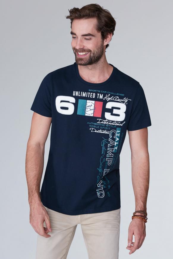 T-Shirt mit großem Frontprint