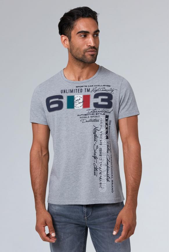 T-Shirt mit großem Frontprint