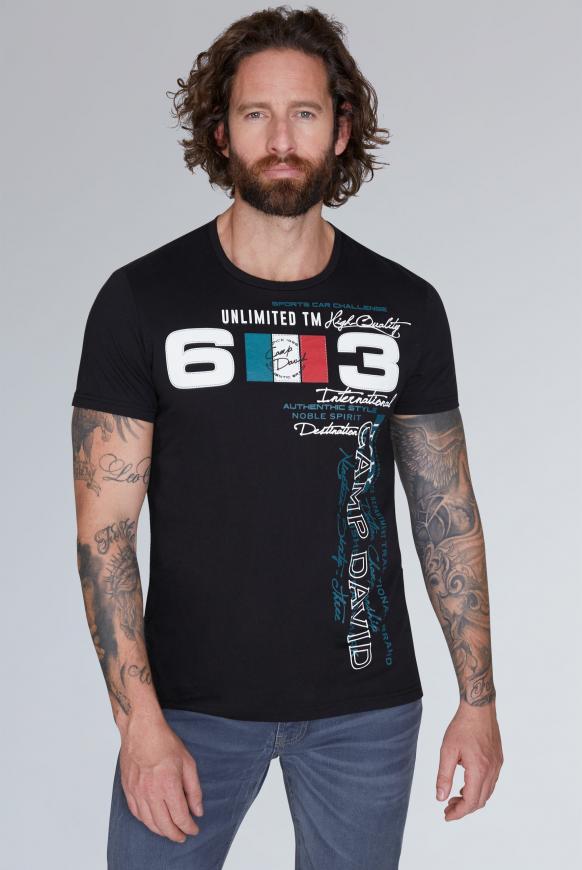 T-Shirt mit großem Frontprint