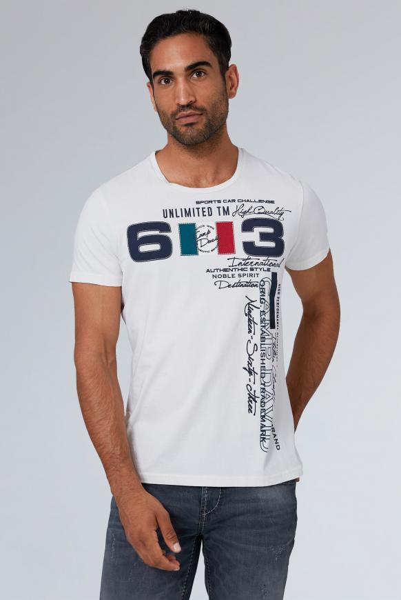 T-Shirt mit großem Frontprint