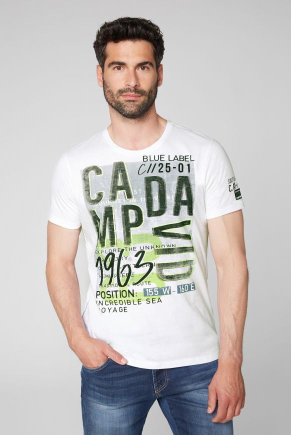 T-Shirt mit Logo Prints