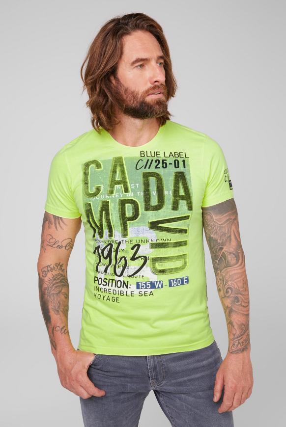 T-Shirt mit Logo Prints