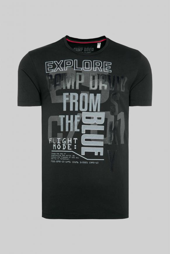 T-Shirt mit Logo Rubber Prints