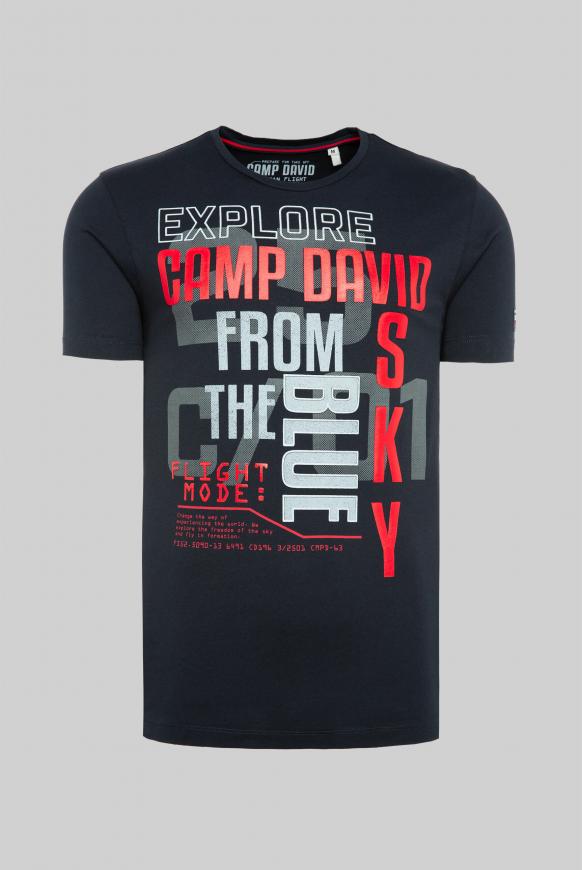 T-Shirt mit Logo Rubber Prints