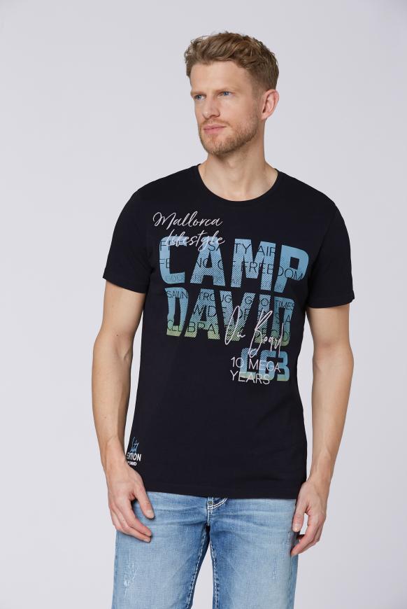T-Shirt mit Photoprint Logo