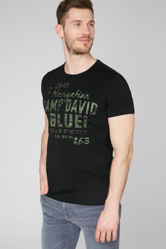 T-Shirt mit Photoprint Logo