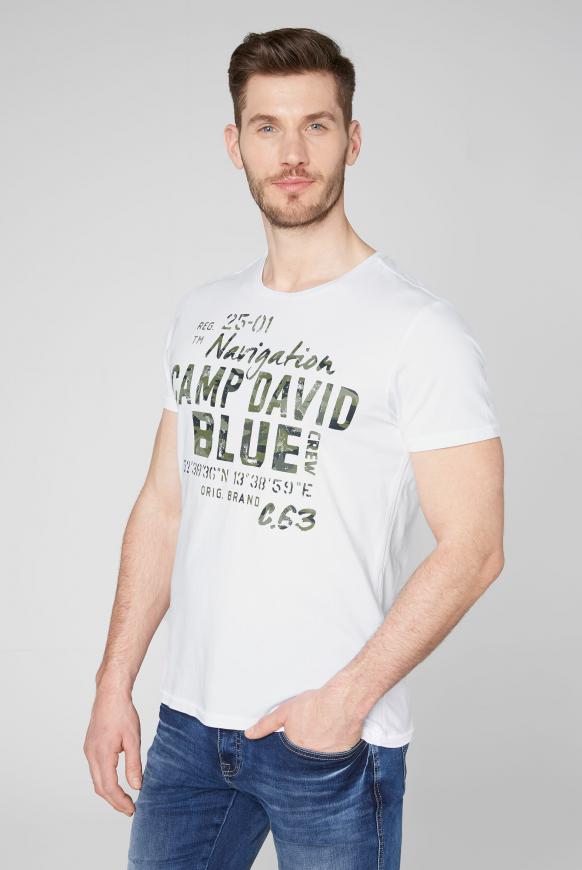 T-Shirt mit Photoprint Logo