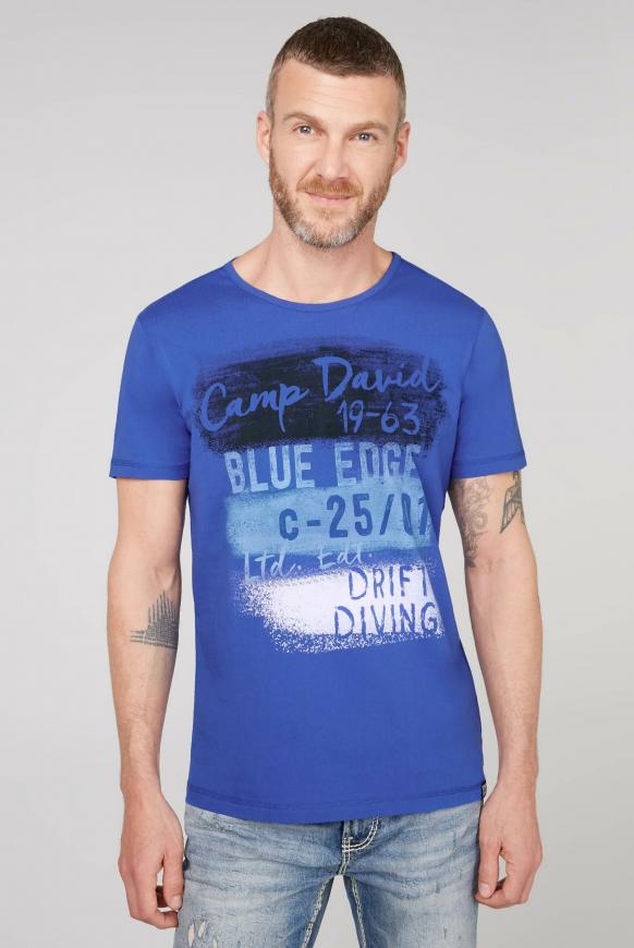 T-Shirt mit Rundhalsausschnitt und Artwork