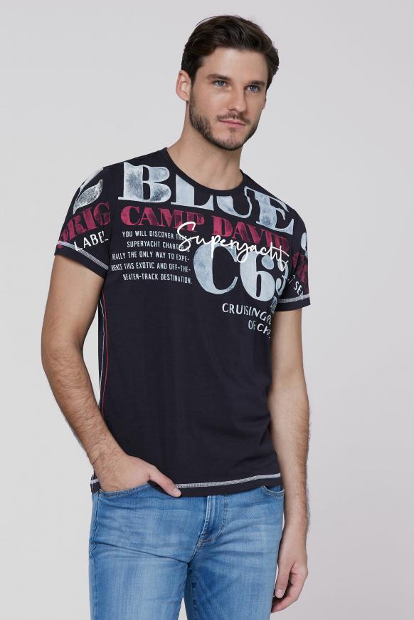 T-Shirt mit Watercolour Print