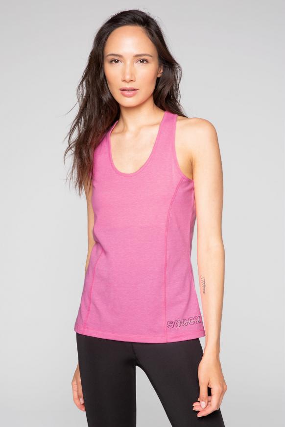 Tanktop mit Logo Print