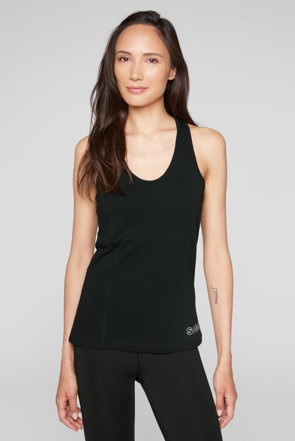 Tanktop mit Logo Print
