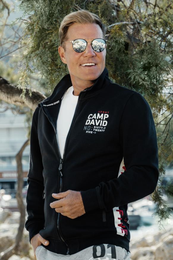 Trainingsjacke mit Rubber Prints