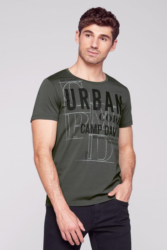 Urban T-Shirt mit Label Print