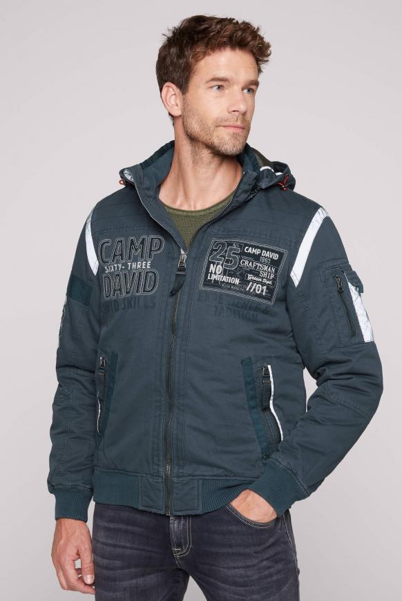 Wattierter Blouson im Worker Style