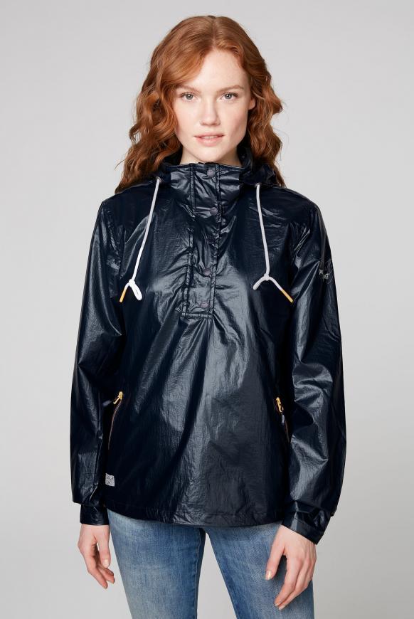 Windbreaker mit Kapuze und Coating