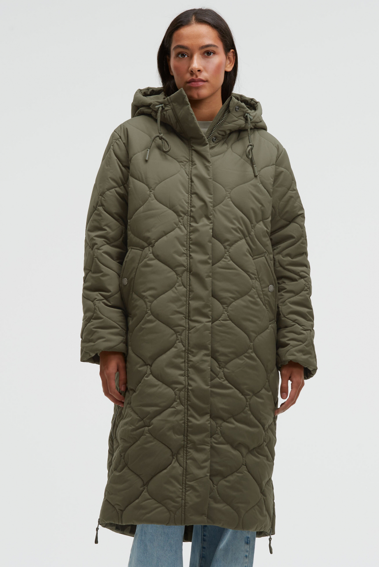 CA:RO Puffer Coat deep khaki