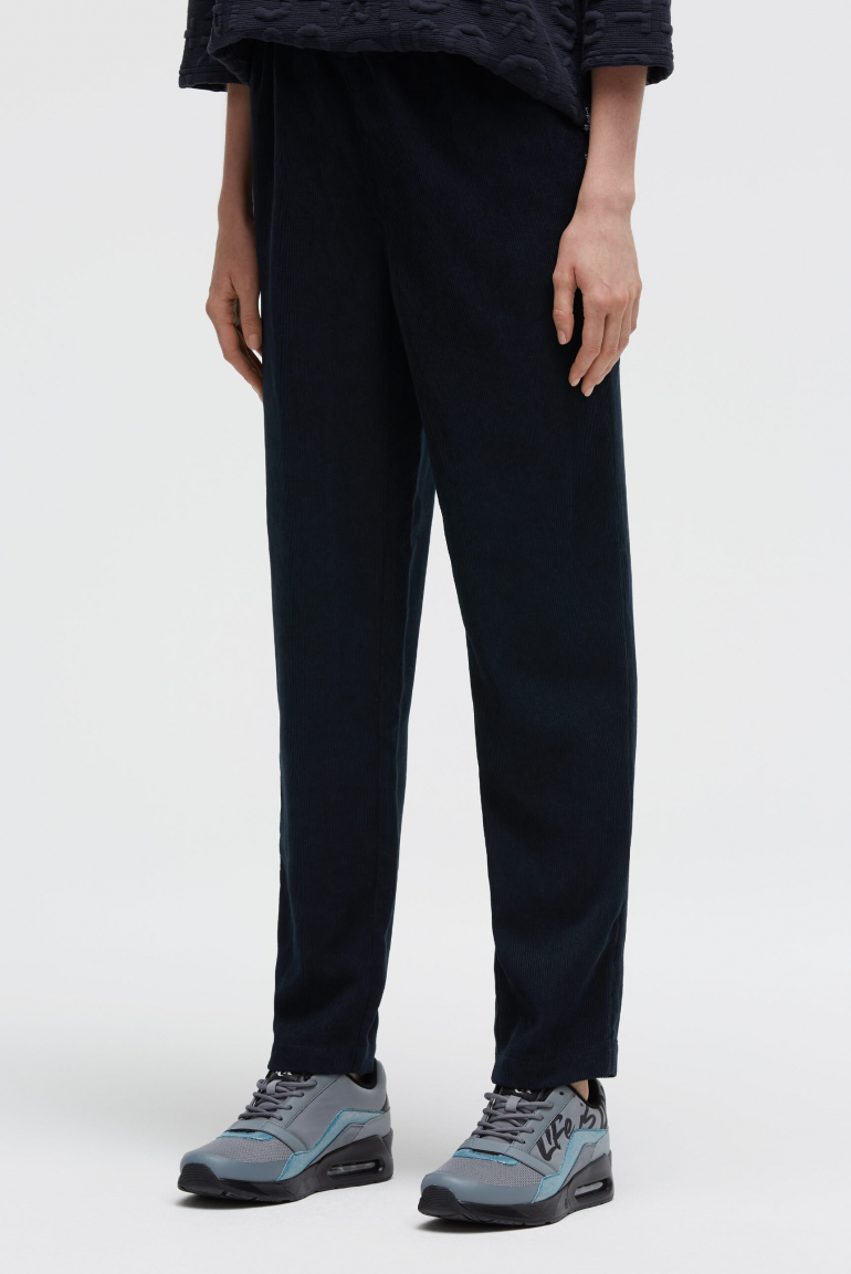 Cordhose im Relaxed Fit blue navy