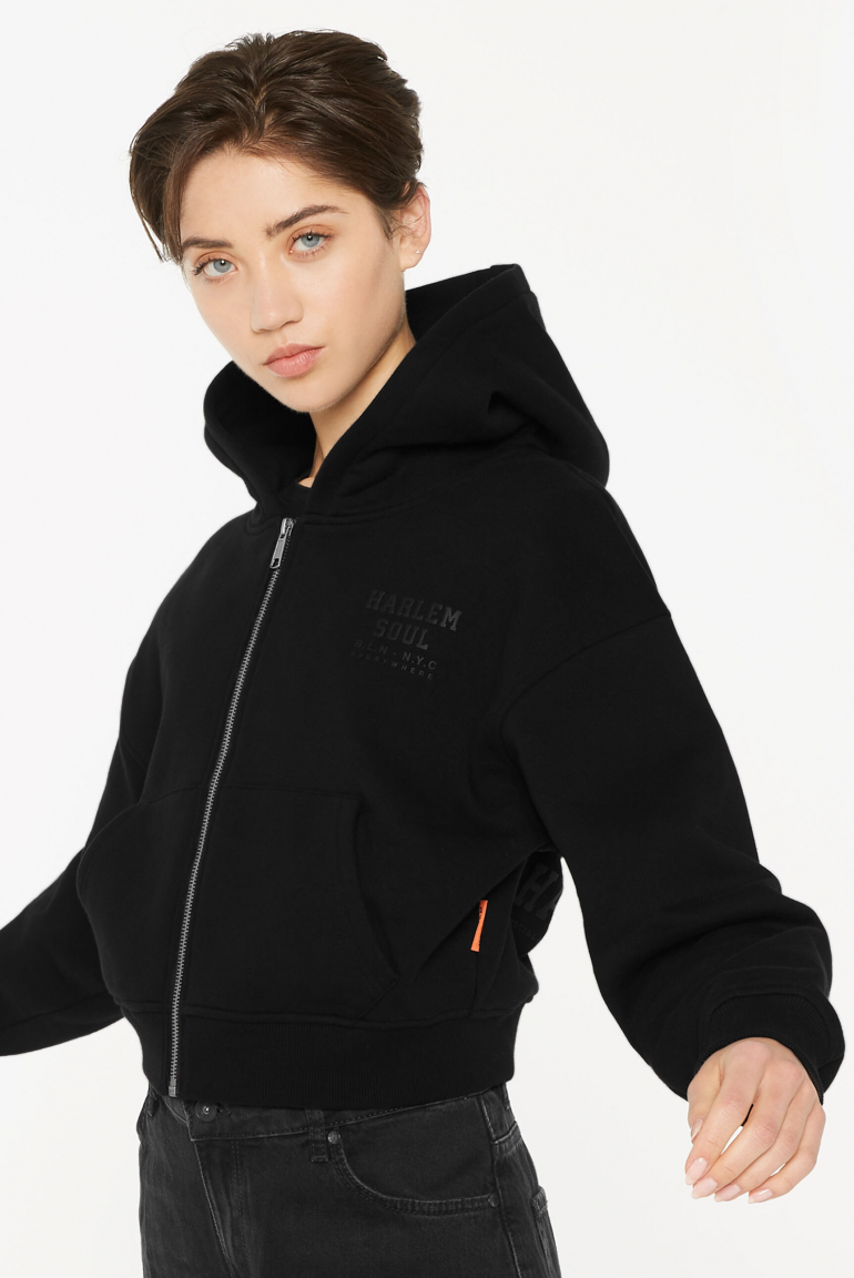 DAR-LA Hoodie Jacket cropped black