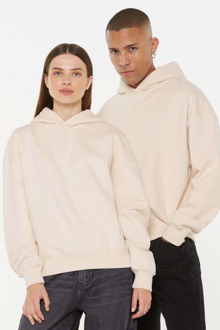 ELY-AS Hoodie Oversized Unisex ecru