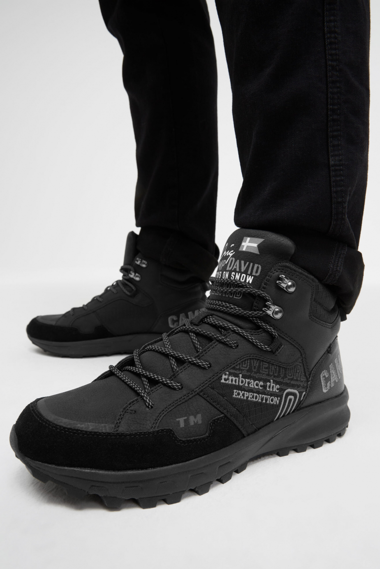 Hightop Hiking Sneaker black