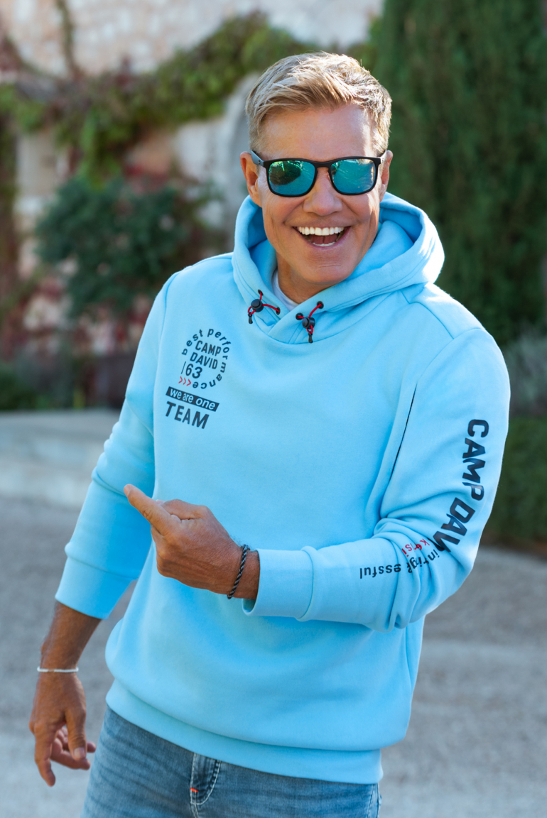 Hoodie mit Rubber Artworks