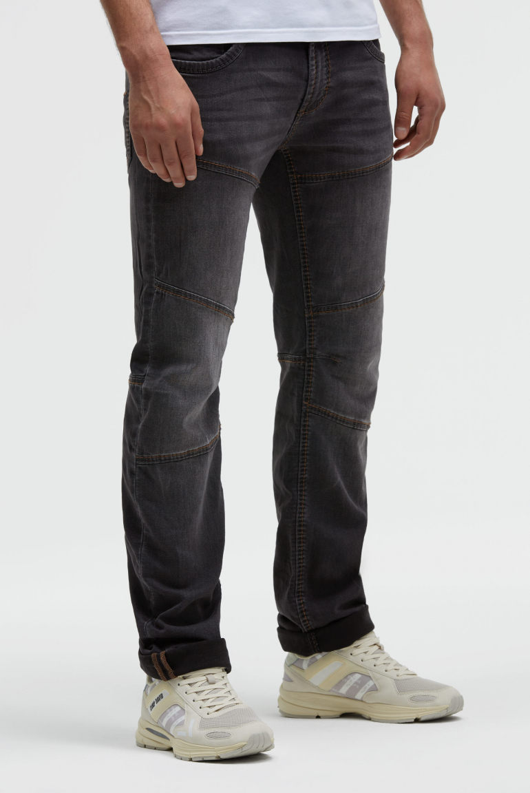 Jeans HE:RY Regular Fit black washed jogg