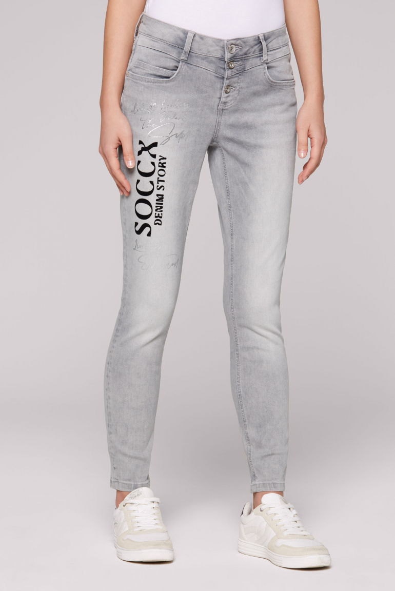 Jeans MI:RA Slim Fit pebble grey