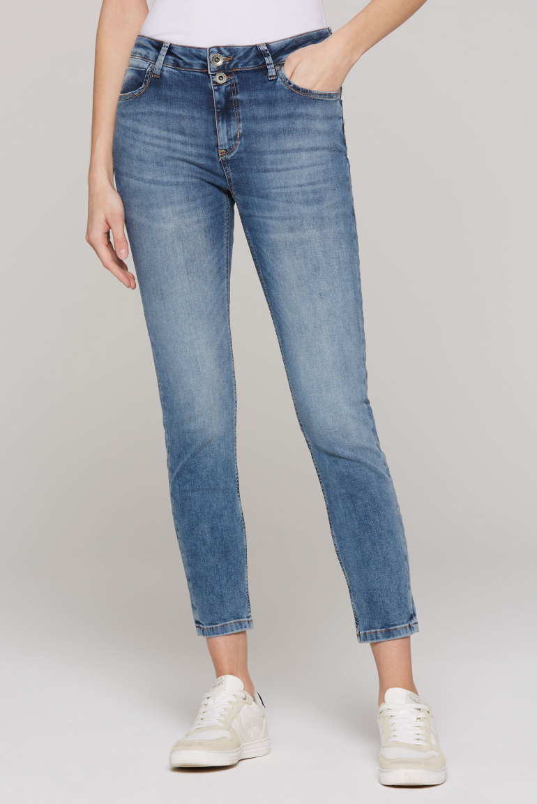 Jeans SU:SI Regular Fit smooth blue