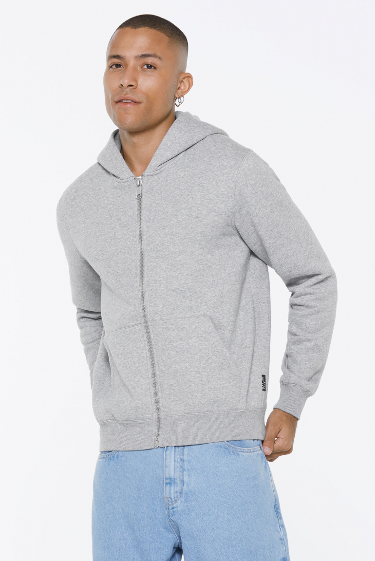 MAD-RID Hoodie Jacket grey melange