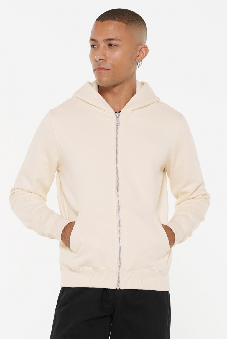 MAD-RID Hoodie Jacket ecru