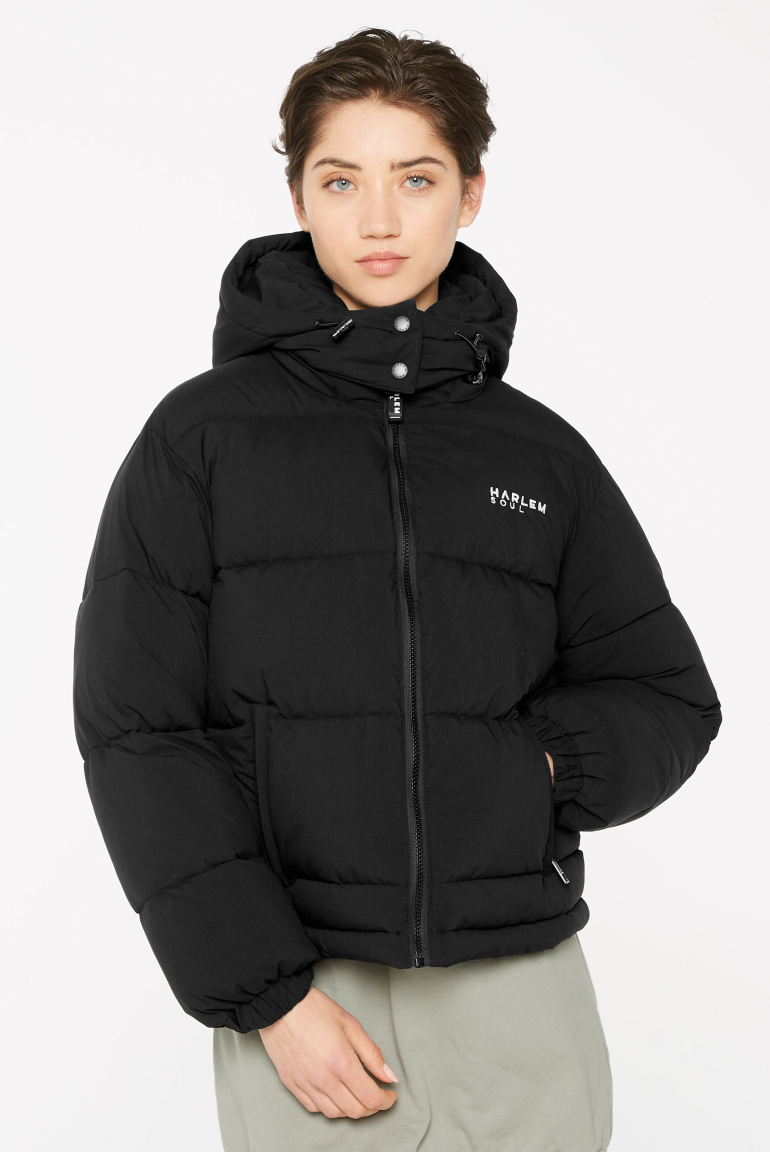 SO-HO Puffer Jacket mit Kapuze black